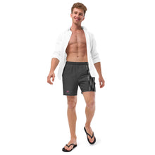 Load image into Gallery viewer, Ihe Hinahina by Hakuole Designs Men&#39;s swim trunks
