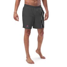 Load image into Gallery viewer, Ihe Hinahina by Hakuole Designs Men&#39;s swim trunks
