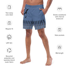 Load image into Gallery viewer, Ihe by Hakuole Designs Men&#39;s swim trunks
