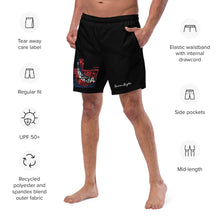 Load image into Gallery viewer, ʻIolani by Hakuole Designs Men&#39;s swim trunks
