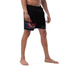 Load image into Gallery viewer, ʻIolani by Hakuole Designs Men&#39;s swim trunks
