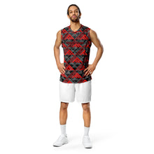 Load image into Gallery viewer, Kanakaflage Red by Hakuole Designs Recycled unisex sports jersey
