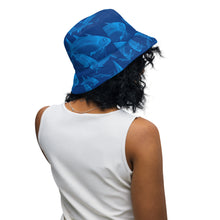 Load image into Gallery viewer, Lahaina Harbor / Fish Reversible bucket hat
