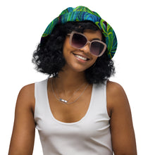 Load image into Gallery viewer, Blue Bambooo Reversible bucket hat by Rachael Ray
