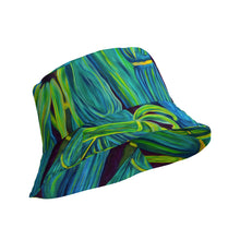Load image into Gallery viewer, Blue Bambooo Reversible bucket hat by Rachael Ray
