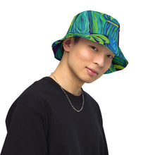 Load image into Gallery viewer, Blue Bambooo Reversible bucket hat by Rachael Ray
