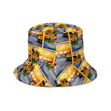 Load image into Gallery viewer, Lahaina Harbor / Fish Reversible bucket hat
