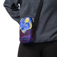 Load image into Gallery viewer, Maui Starry Night Utility crossbody bag by Rachael Ray Art
