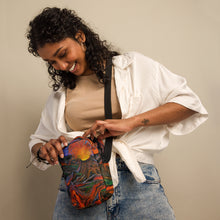 Load image into Gallery viewer, Madame Pele Utility crossbody bag by Rachael Ray Art
