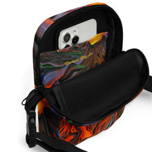 Load image into Gallery viewer, Madame Pele Utility crossbody bag by Rachael Ray Art
