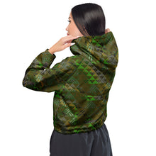 Load image into Gallery viewer, Kanakaflage Laka by Hakuole Designs Women’s cropped windbreaker
