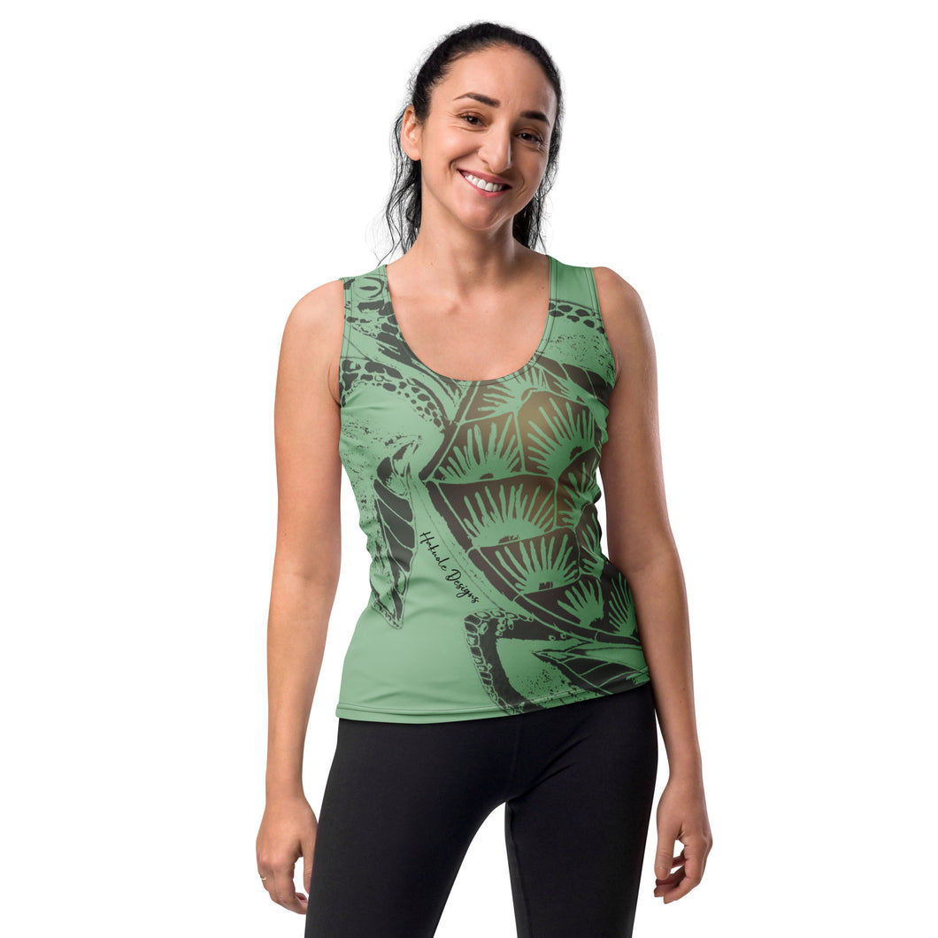 ʻEa (Turtle) Tank Top by Hakuole Designs