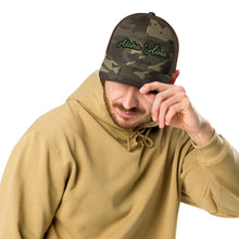 Load image into Gallery viewer, Aloha ʻĀina Camouflage trucker hat
