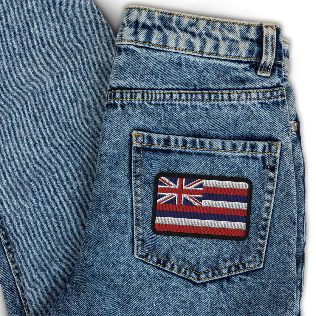 Hawaiian Flag Embroidered patches
