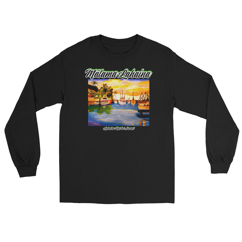 BENEFIT Lahaina Harbor Sunset Long Sleeve Tee