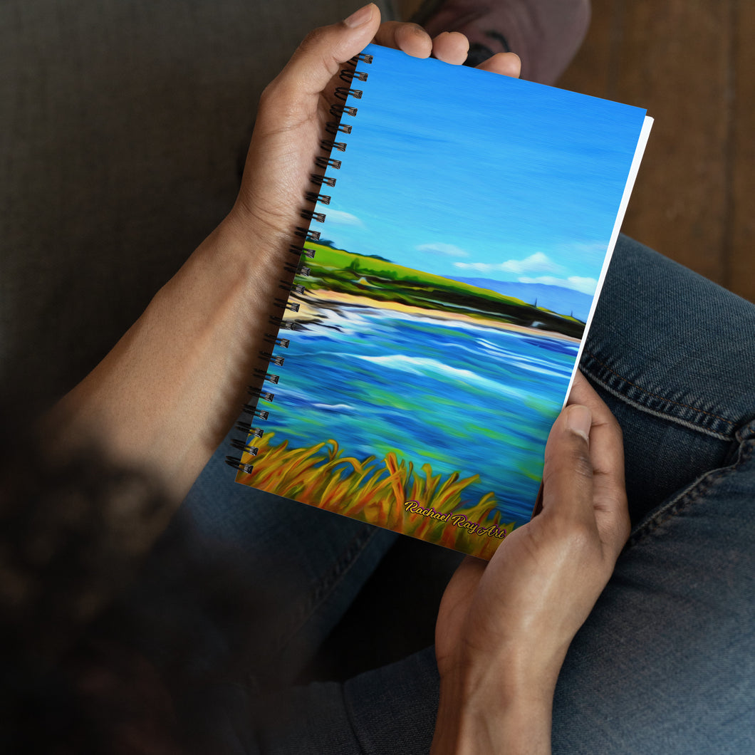 Hoʻokipa Noon Spiral notebook