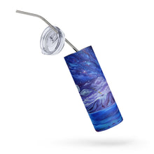 Load image into Gallery viewer, Molokai Nui A Hina Stainless steel tumbler by Rachael Ray Art
