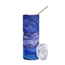 Load image into Gallery viewer, Molokai Nui A Hina Stainless steel tumbler by Rachael Ray Art
