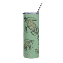 Load image into Gallery viewer, ʻEa (Turtle) by Hakuole Designs Stainless tumbler
