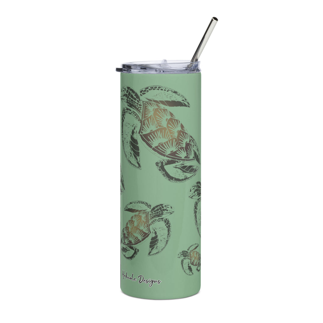 ʻEa (Turtle) by Hakuole Designs Stainless tumbler