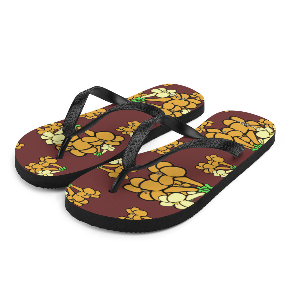 Puakenikeni Slippers by Honiʻs Hawaiʻi