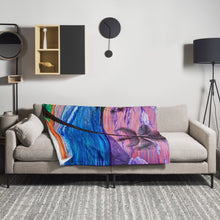 Load image into Gallery viewer, &quot;Kai Laʻi&quot; by Rachael Ray Art Throw Blanket
