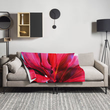 Load image into Gallery viewer, "Ti Leaf Series 3" by Rachael Ray Art Throw Blanket
