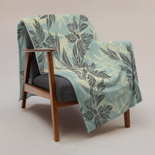 Load image into Gallery viewer, &quot;Breadfruit Tree&quot; by Hakuole Designs Throw Blanket
