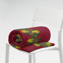 Load image into Gallery viewer, "Lei Haku" by Hakuole Designs Throw Blanket
