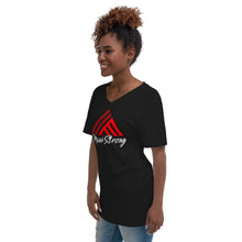 Load image into Gallery viewer, BENEFIT Maui Strong by Hakuole Designs Unisex Short Sleeve V-Neck Tee
