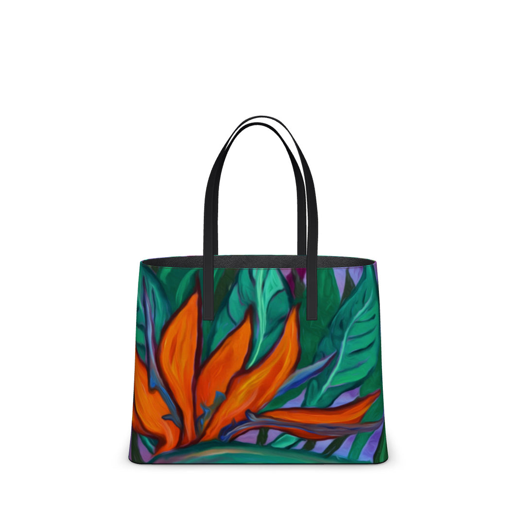 Nappa Leather Kika Tote Bag 