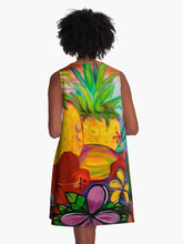 Load image into Gallery viewer, &quot;Hua Aloha&quot; A Line Dress
