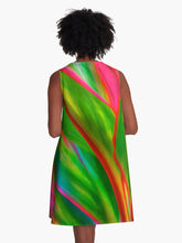 Load image into Gallery viewer, &quot;Ti Leaf Series 4&quot; A Line Dress
