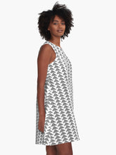 Load image into Gallery viewer, &quot;Aloha ʻĀina&quot; by Hakuole Designs A Line Dress
