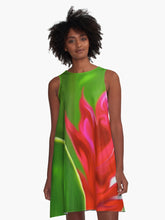 Load image into Gallery viewer, &quot;Tropical Tantrum&quot; A Line Dress
