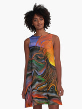 Load image into Gallery viewer, &quot;Madame Pele&quot; A Line Dress
