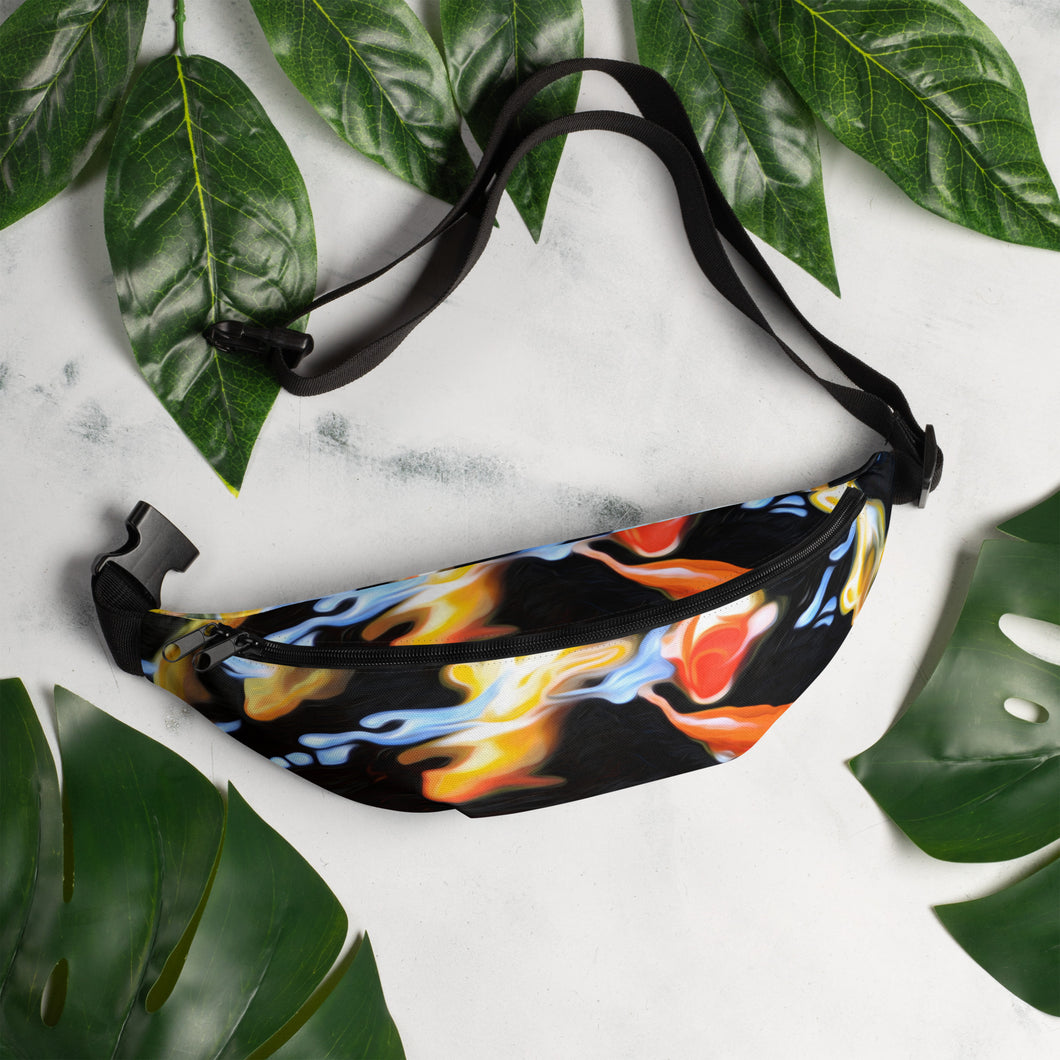 Koi Reflections Fanny Pack Bag