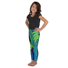 Load image into Gallery viewer, Blue Bamboo Kids Leggings
