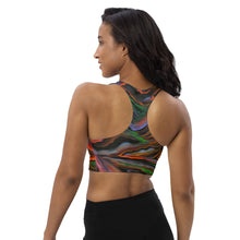 Load image into Gallery viewer, &quot;Madame Pele&quot; Longline Sports Bra
