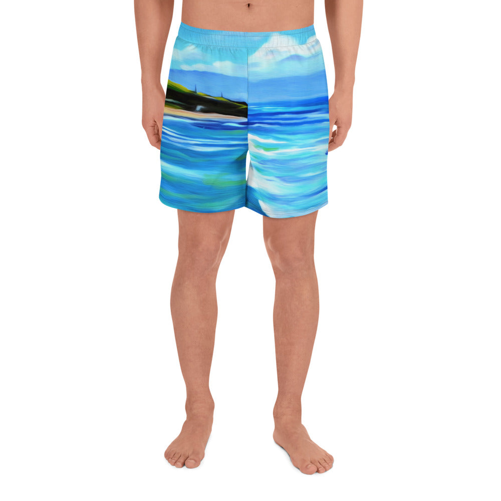 Ho'okipa Noon - Men's Athletic Long Shorts