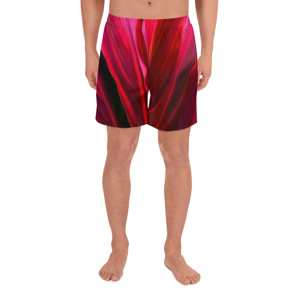 Ti Leaf 3 - Men's Athletic Long Shorts
