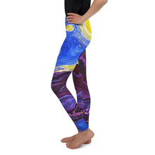 Load image into Gallery viewer, Maui Starry Night - Youth Leggings
