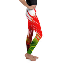 Load image into Gallery viewer, Lehua Hula Sisters - Youth Leggings
