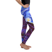 Load image into Gallery viewer, Maui Starry Night - Youth Leggings
