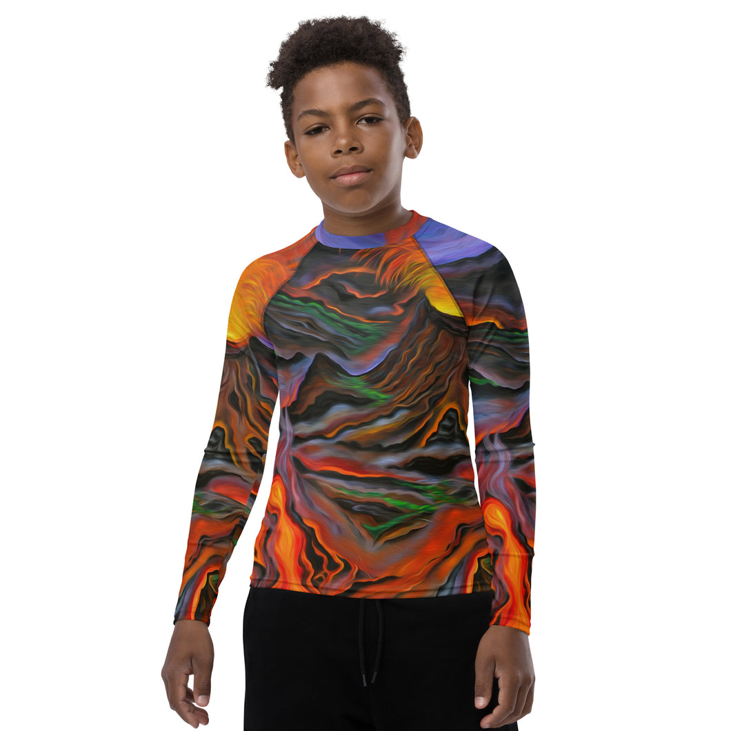 Madame Pele ʻŌpio Rash Guard
