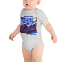 Load image into Gallery viewer, Maui Starry Night Baby short sleeve one piece
