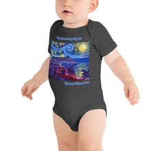Load image into Gallery viewer, Honolulu Starry Nights Baby short sleeve one piece
