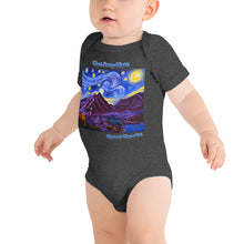 Load image into Gallery viewer, Maui Starry Night Baby short sleeve one piece
