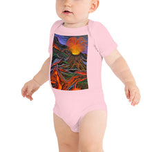 Load image into Gallery viewer, &quot;Madame Pele&quot; Baby short sleeve one piece
