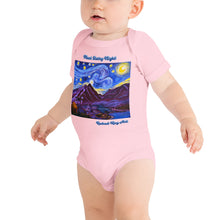 Load image into Gallery viewer, Maui Starry Night Baby short sleeve one piece
